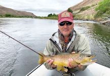  Trucha marrón – Genial Situación de Pesca con Mosca – Por Rinconada Lodge