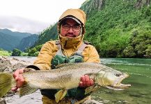  Fotografía de Pesca con Mosca de Salmo trutta compartida por Matapiojo  Lodge | Fly dreamers