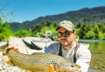 Fly-fishing Picture of English trout shared by Matapiojo  Lodge | Fly dreamers