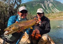  Foto de Pesca con Mosca de Trucha marrón compartida por Matapiojo  Lodge | Fly dreamers