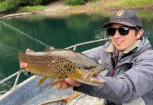 Matias Montecino 's Fly-fishing Pic of a German brown | Fly dreamers 