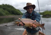 Matias Montecino 's Fly-fishing Picture of a European brown trout | Fly dreamers 