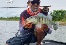 Kid Ocelos 's Fly-fishing Pic of a Peacock Bass | Fly dreamers 