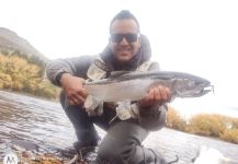 Emiliano Estevez 's Fly-fishing Pic of a Rainbow trout | Fly dreamers 