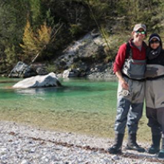 Love is in the air, river Soča