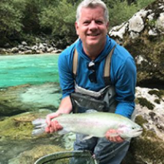 Fish of the day, river Soča