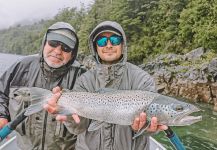 Matapiojo  Lodge 's Fly-fishing Photo of a Brown trout | Fly dreamers 