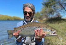 Lucas Amestoy 's Fly-fishing Picture of a Marrones | Fly dreamers 