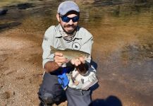 NICOLAS MONGE 's Fly-fishing Catch of a Rainbow trout | Fly dreamers 