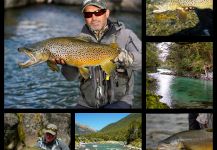 Mike Kirkpatrick 's Fly-fishing Picture of a brown trout | Fly dreamers 
