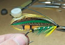 Fly-tying for salmon atlantico - Pic shared by Aleksandr Shchekin | Fly dreamers 