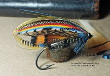 Fly-tying for Atlantic salmon - Pic by Aleksandr Shchekin 