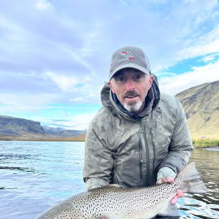 Sea trout from the lake