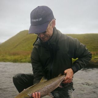 Late summer salmon from river Vatsna