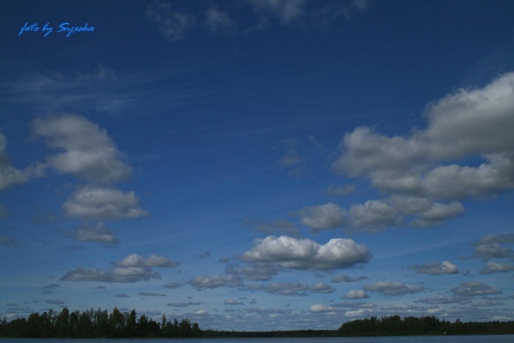 clouds in Sweden