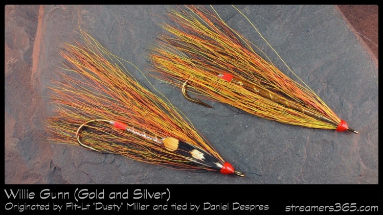 Willie Gunn Gold and Silver versions tied by Dan Despres