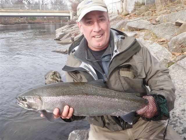 Johnny with a chromer taken upstate NY in the late fall.