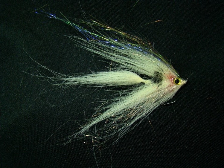 Mono extension!!! Craft Fur and Ice Dub Minnow Back Shimmer Fringe (IDM)