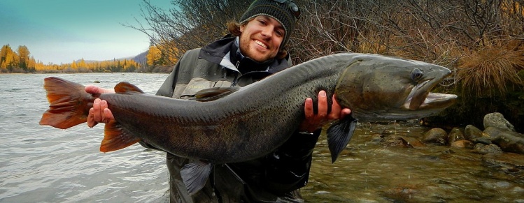 John with one of his fine Taimen from our wilderness river in the Mongolian / Siberian borders this fall season ... 
CORCON Craft