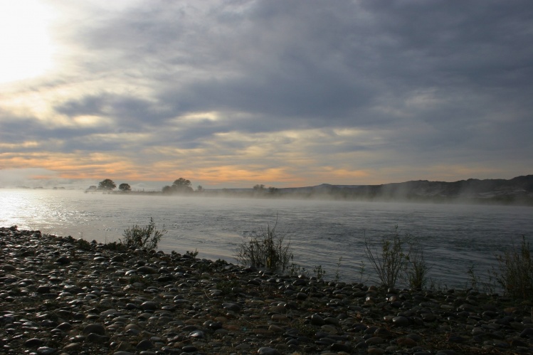 The mighty Limay river