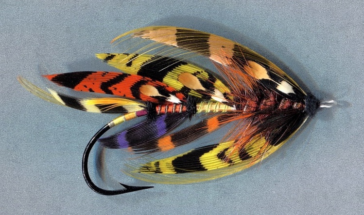 Original Salmon fly tied by Mike Boyer