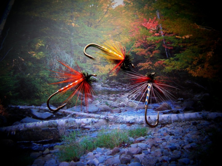 Flies designed to show the beauty of the wild brook trout, and the places he calls home.