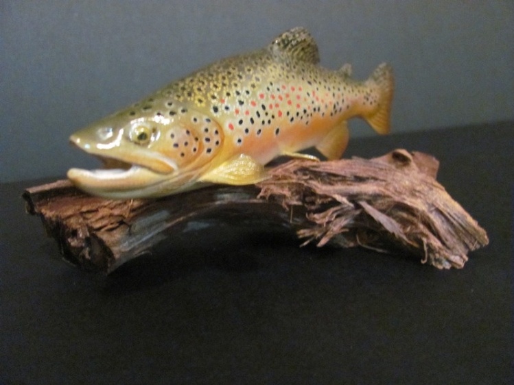4" brown trout