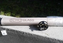 Probando la Nueva Echo Glass que me envió Tim Rajeff, 7,6 pies linea 4, reel  Echo, increible acción, todo vuelve...