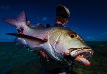 Peter McLeod 's Fly-fishing Catch of a Bohar - Two Spot Red Snapper – Fly dreamers 