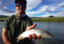 Ian Karcher 's Fly-fishing Photo of a Rainbow trout – Fly dreamers 