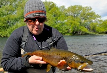 Fly-fishing Pic of Brown trout shared by Laura Gamero – Fly dreamers 