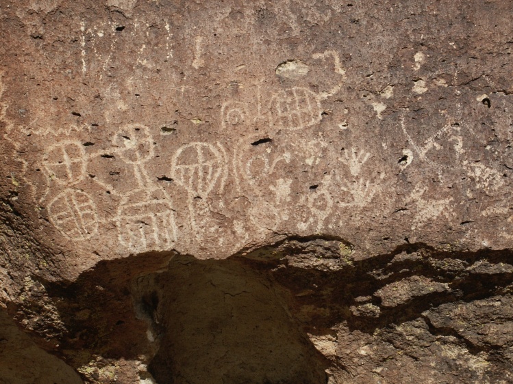 Petroglyph near Bishop California