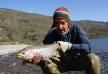 Pablo Xavier Goldaracena 's Fly-fishing Image of a Rainbow trout – Fly dreamers 