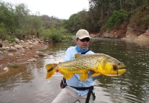 Facundo Fernandez 's Fly-fishing Picture of a Golden Dorado – Fly dreamers 