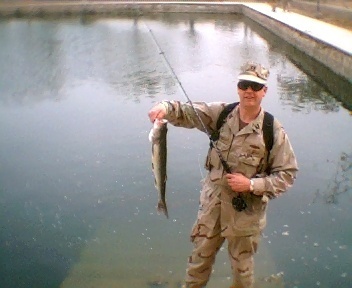 Iraq fly fishing.