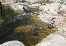  Trucha arcoiris – Genial Situación de Pesca con Mosca – Por Mosqueros  Cba Norte