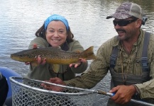 Fly-fishing Photo of Brown trout shared by Mollie Simpkins – Fly dreamers 