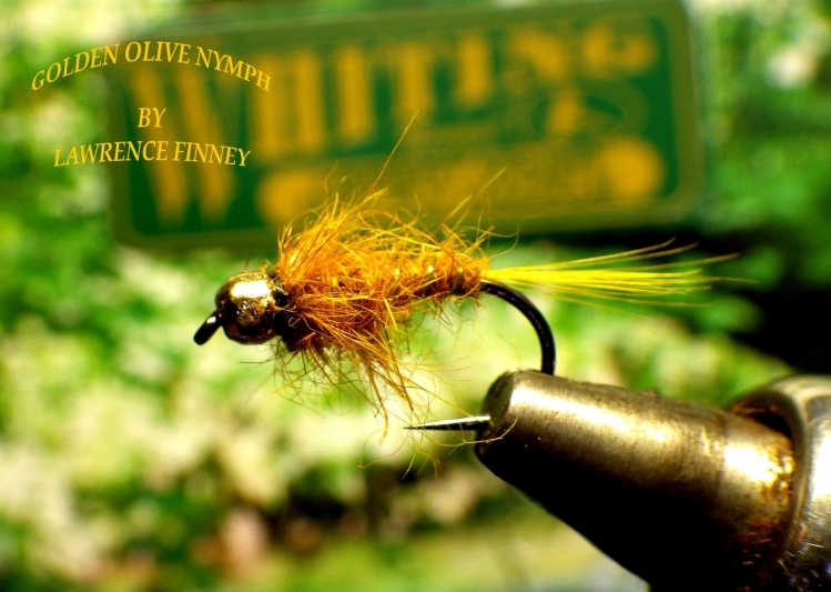 GOLDEN OLIVE NYMPH
TIED WITH GOLDEN OLIVE SQUIRRELL