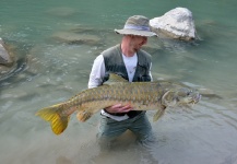 Fly-fishing Pic of Mahseer shared by Rafal Slowikowski – Fly dreamers 