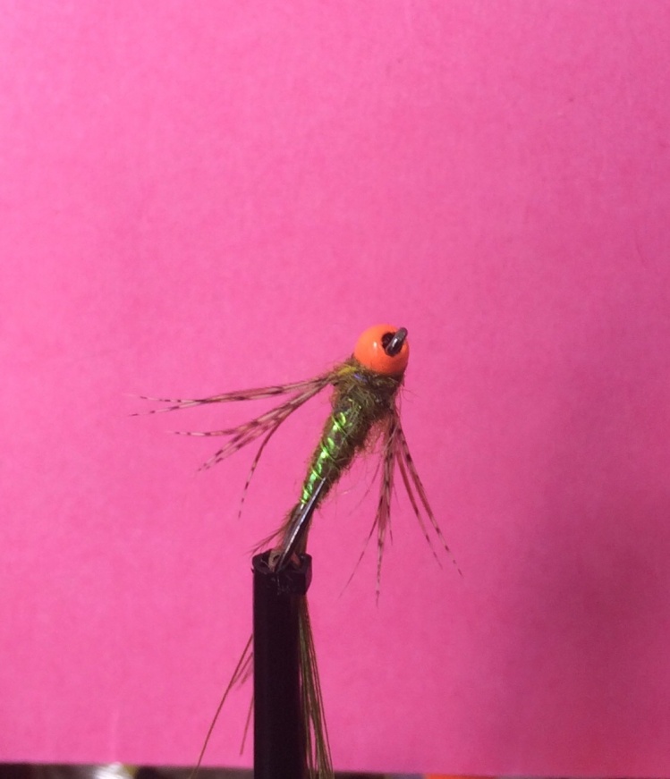 And messing about with some damsel nymphs on some jig hooks 