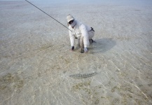 Fly-tying for Bonefish - Pic by Howard Gaber 