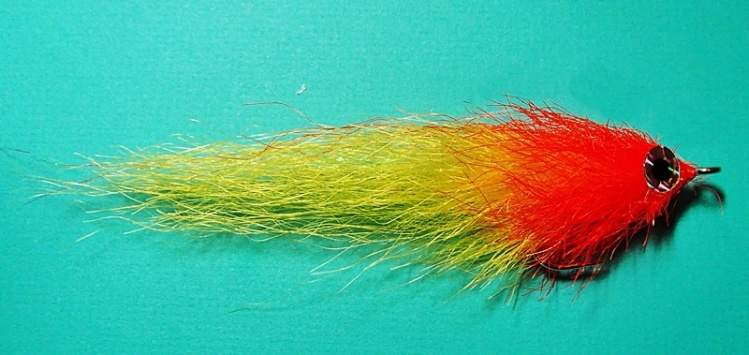 This color combo was hot last year, the grizzly hackle only lasted one fish but the fly was good for a day's action.