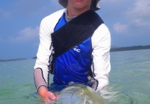 Vincent Gislard 's Fly-fishing Picture of a Bonefish – Fly dreamers 