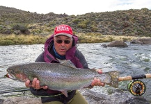 Pepe Mélega 's Fly-fishing Catch of a Rainbow trout – Fly dreamers 