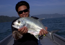 Shahriza Khairudin 's Fly-fishing Picture of a Giant Trevally – Fly dreamers 