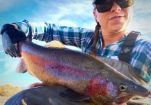  Fotografía de Pesca con Mosca de Trucha arcoiris por Jessica Strickland – Fly dreamers 