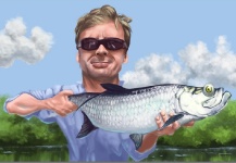 Tito Saenz Rozas's Interesting Fly-fishing Art Picture – Fly dreamers 