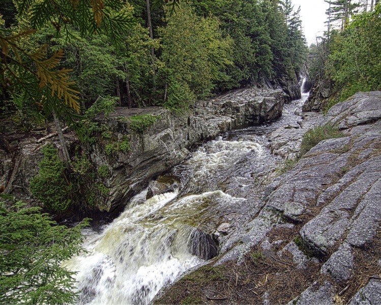 Wilmington Flume, AuSable River, Adirondack Park, NY