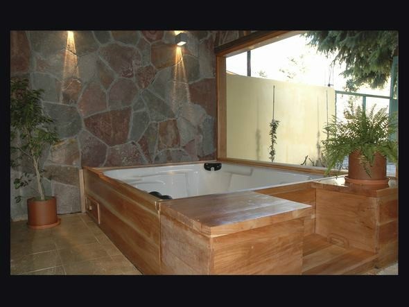 SPA Con sauna seco, baño Finlandes, ducha Escocesa, Jacuzzi y masajes 