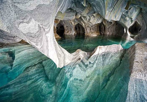Marble chapel... here Chilean Patagonia!! 